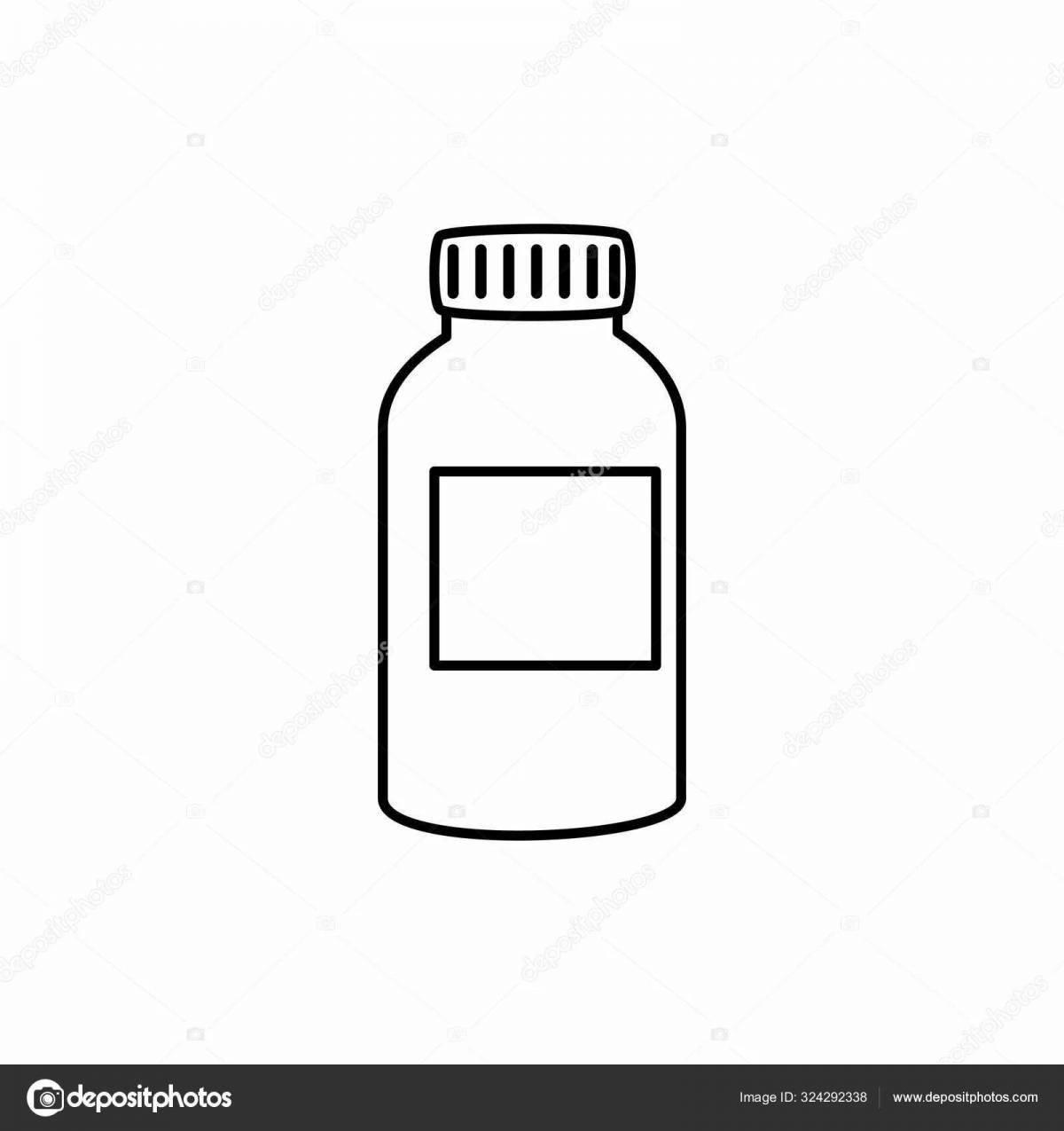 Children's vitamin jar #4