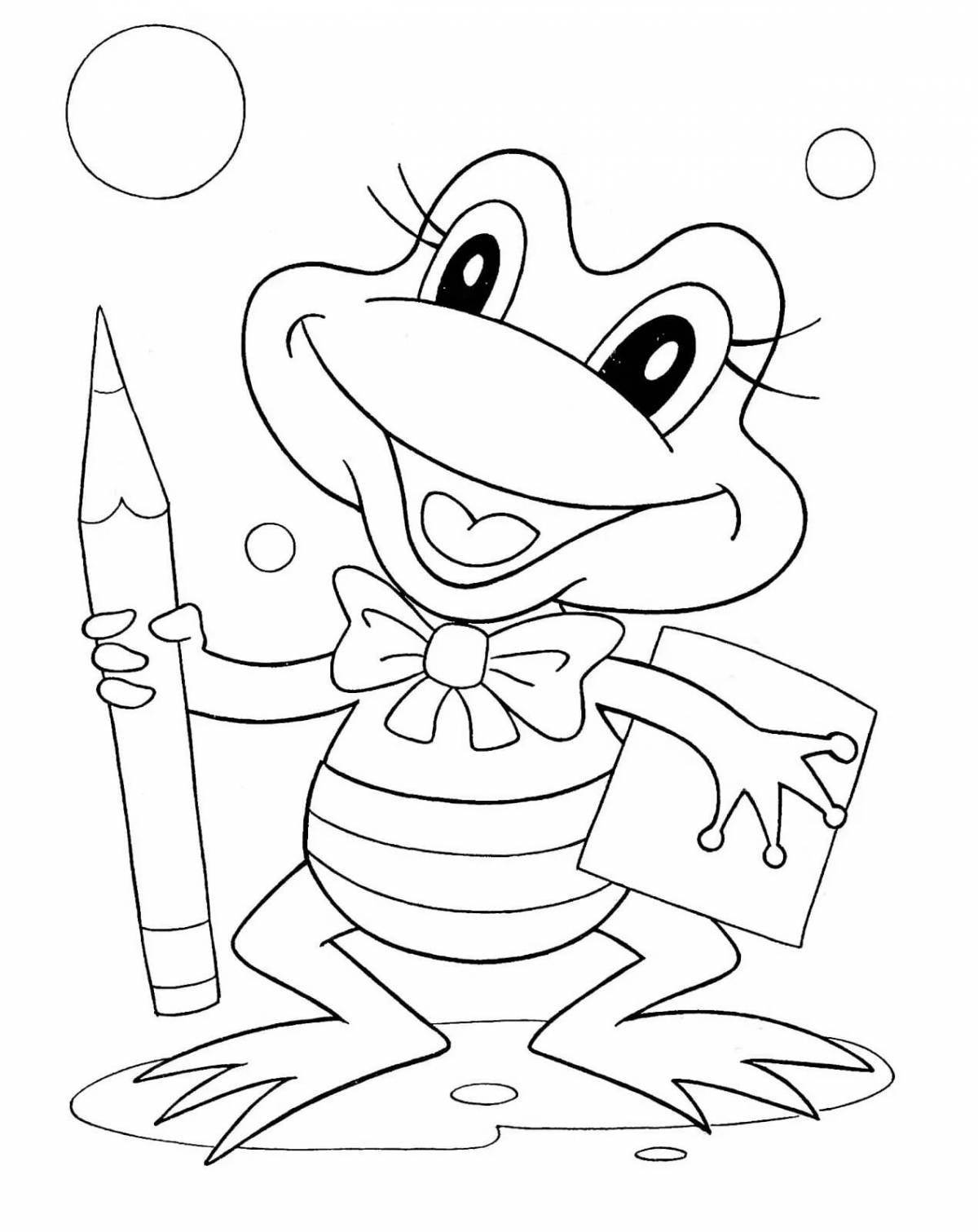 Creative coloring book for 5-6 year olds