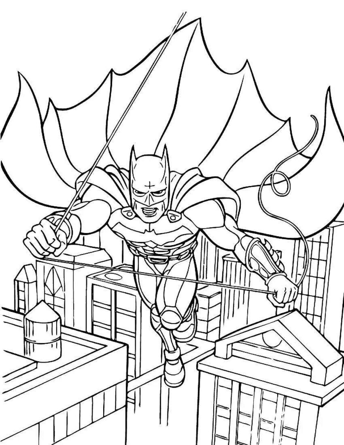 Big batman coloring book