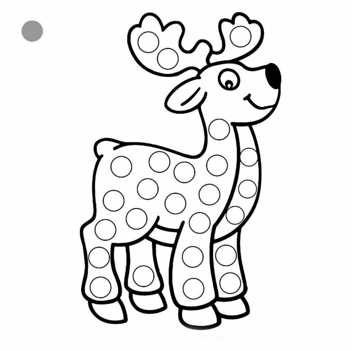 Увлекательная раскраска пальцев для детей 4-5 лет