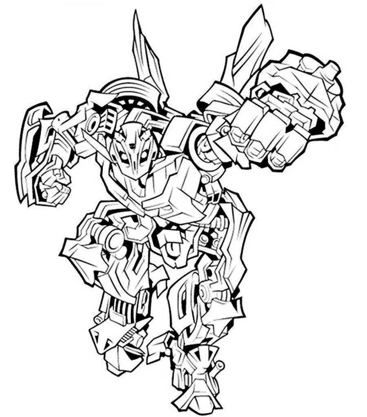 Bumblebee coloring book