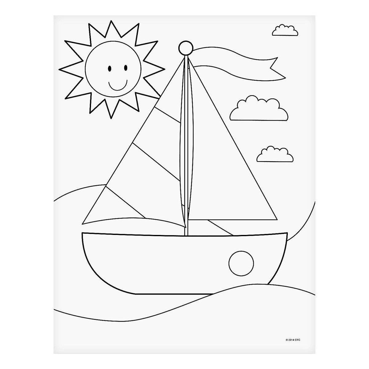 Кораблик для детей 2 3 лет #10