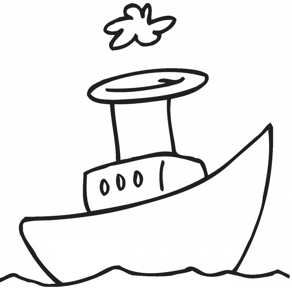 Кораблик для детей 2 3 лет #13