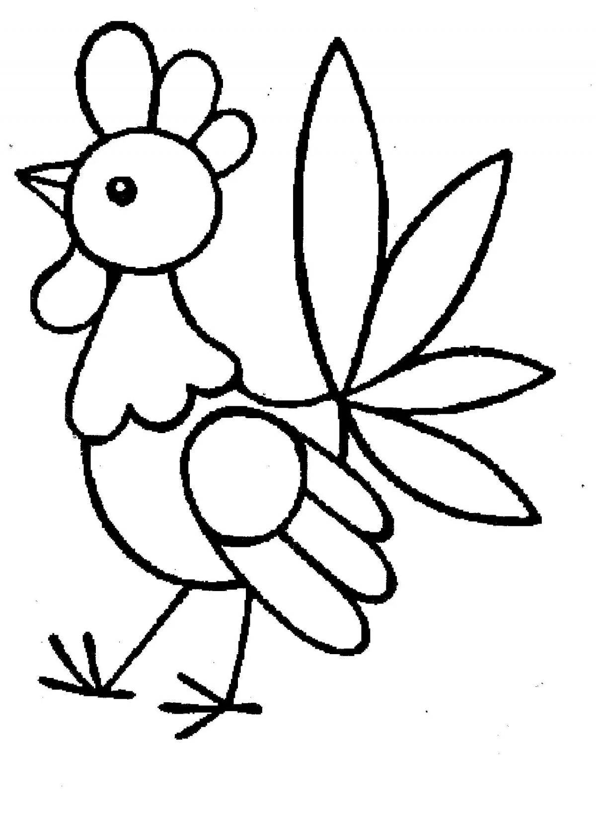 Adorable coloring pages for kids 3 4