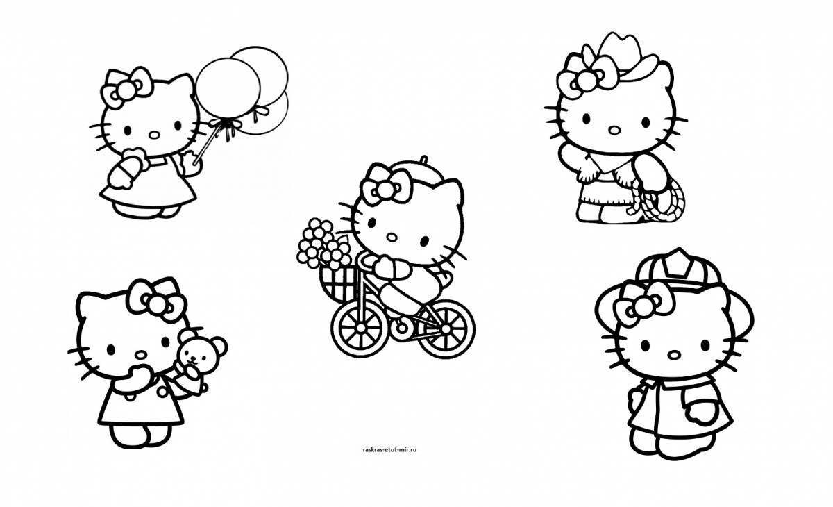 A lot of hello kitty on one sheet #6