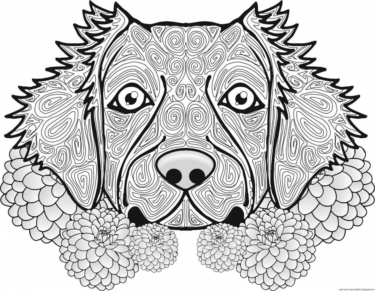 Impressive animal coloring book for girls 12 years old