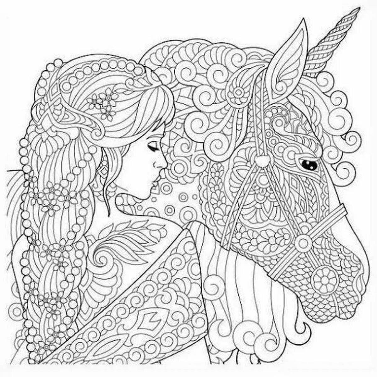 Amazing animal coloring book for girls 12 years old