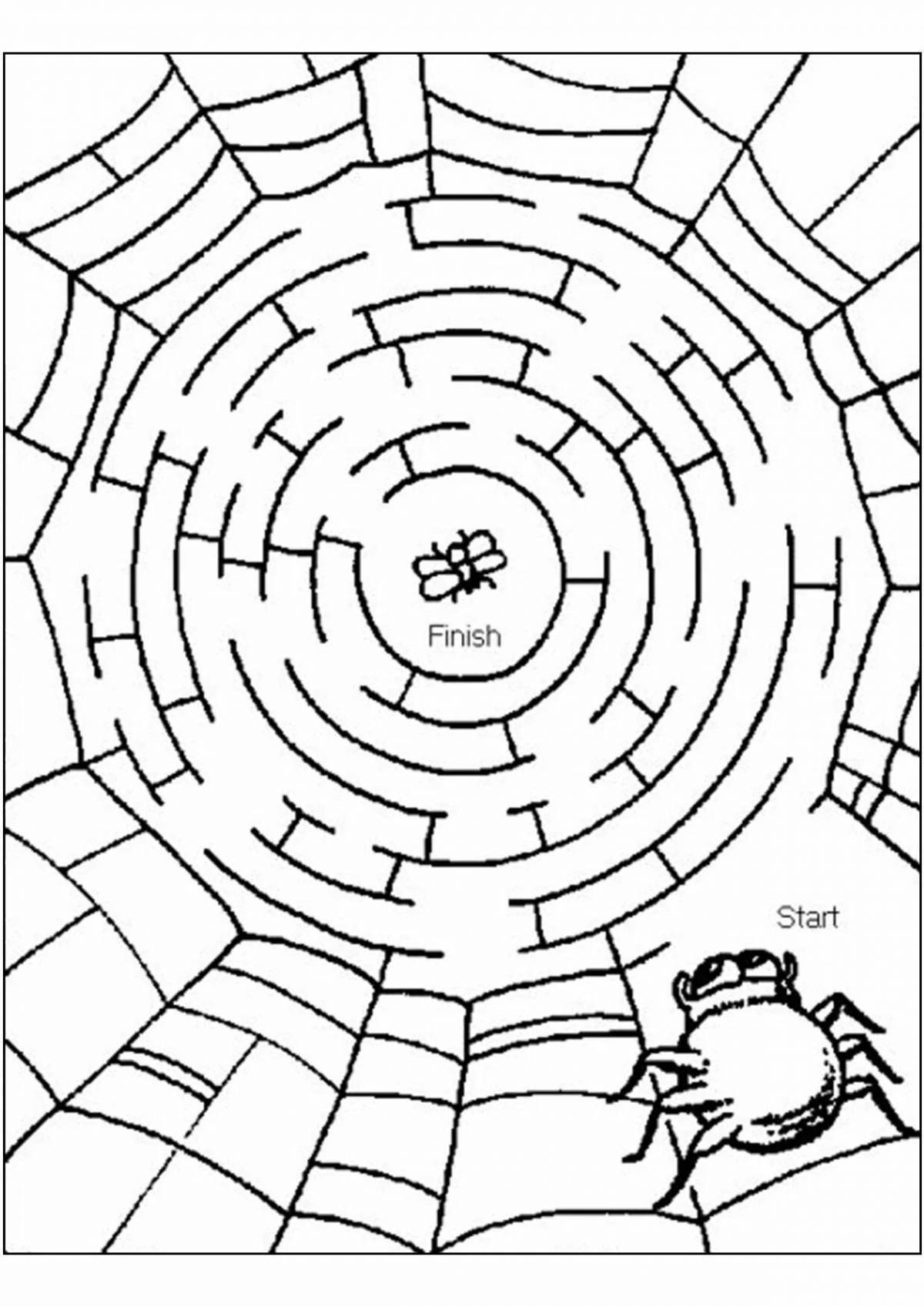 Mazes for children 9 10 years old #7