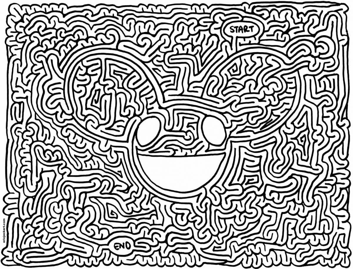 Mazes for children 9 10 years old #11