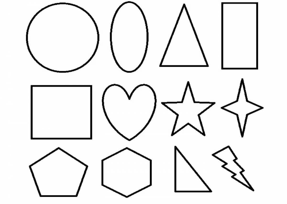 Geometric shapes for 4 year olds #13