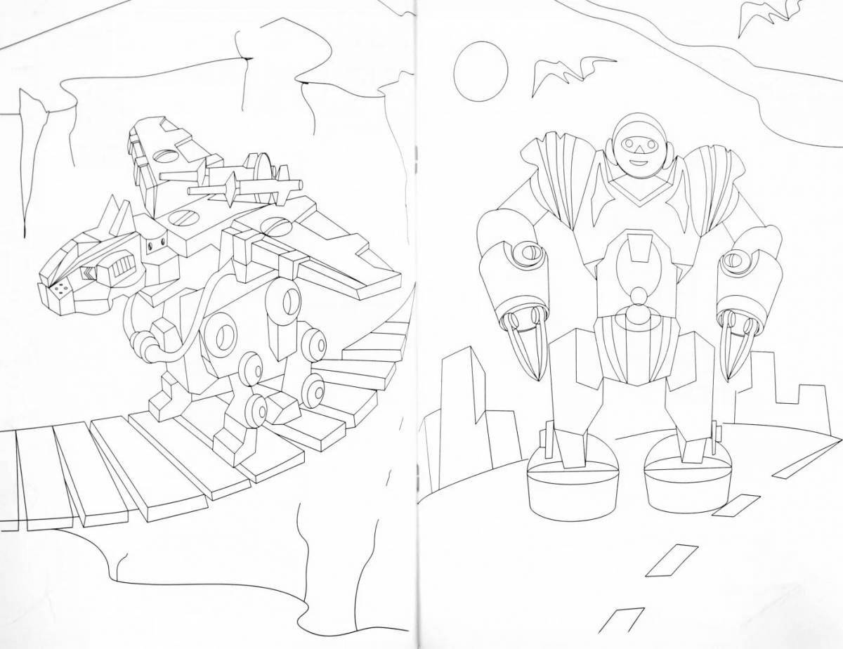 Photo Colour-crazy coloring page 2 for boys