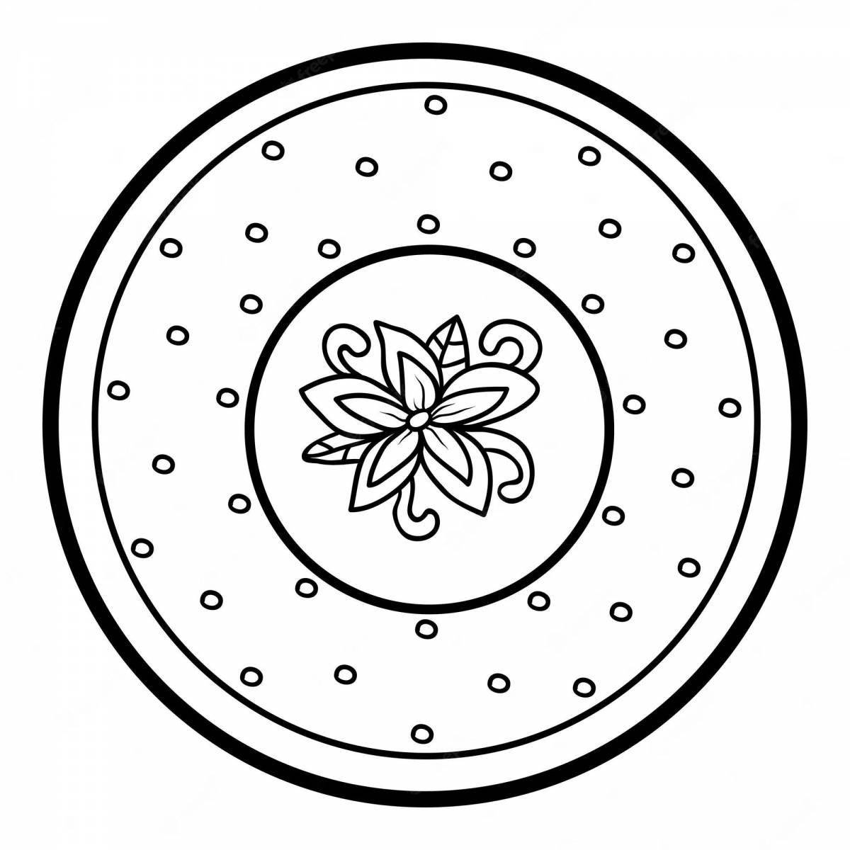 Photo Plate for children 4 5 years old #13