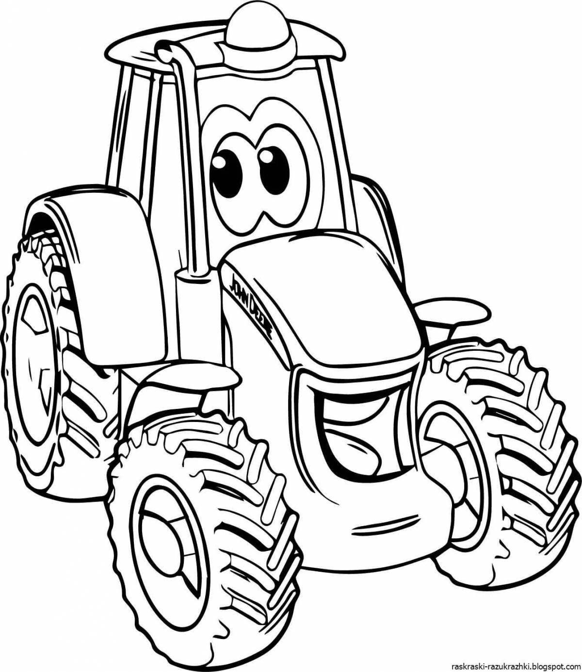 Трактора для детей 3 4 года #8