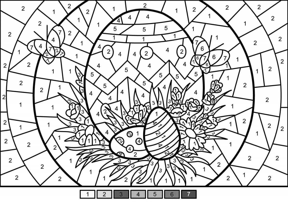 Fun coloring by number for android for adults