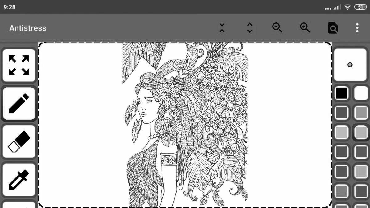 Fascinating coloring black and white photography for android