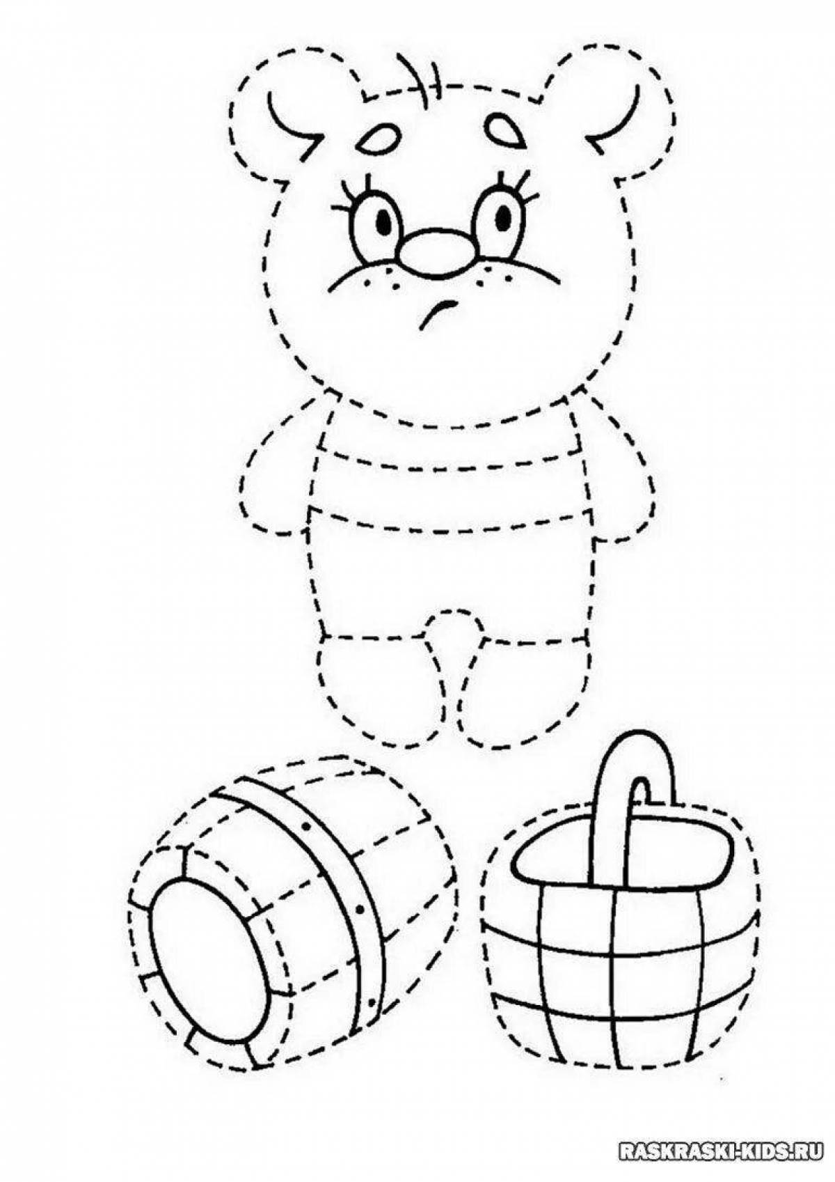 Colored prescription for 3-4 year olds