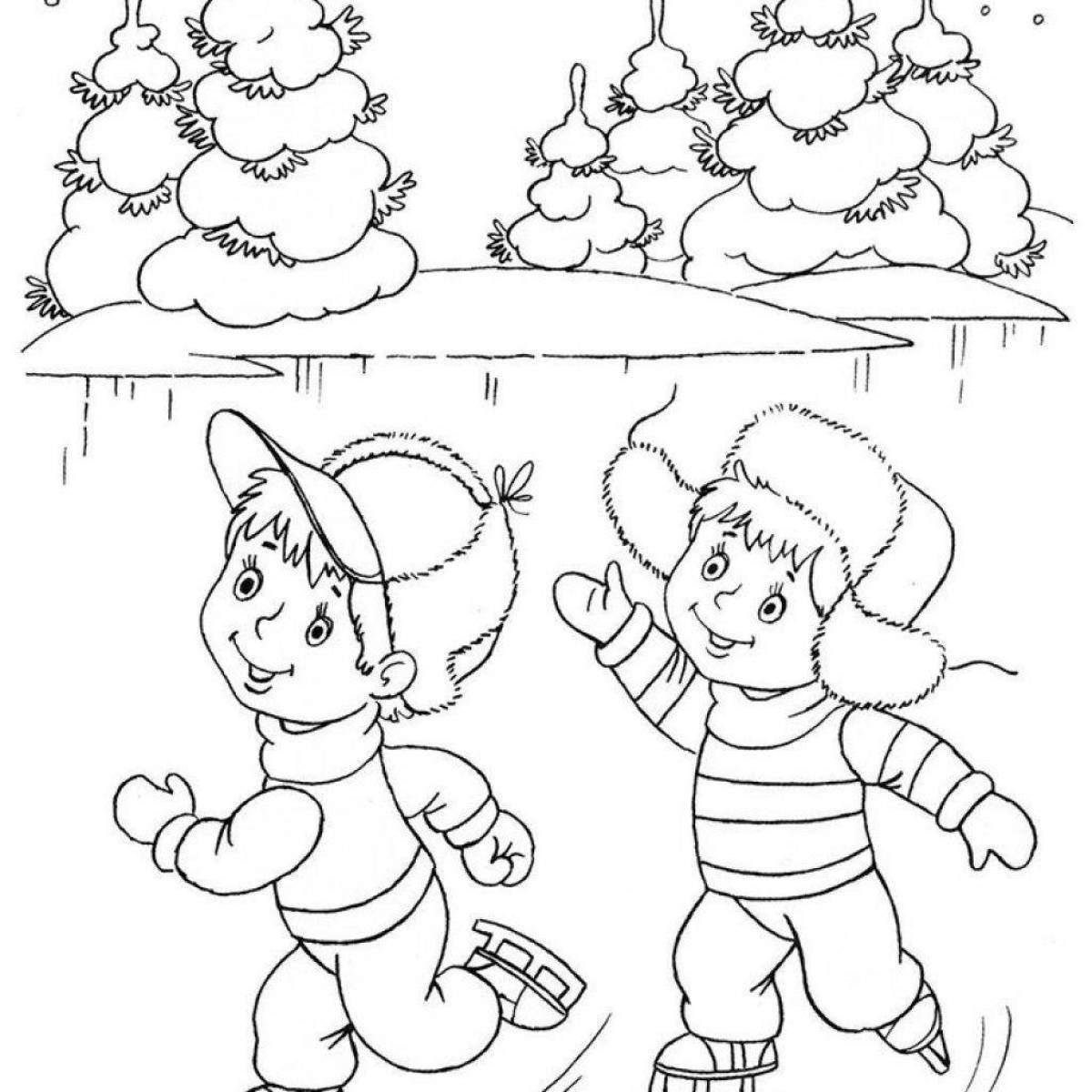 Photo Preschool Winter Safety #10