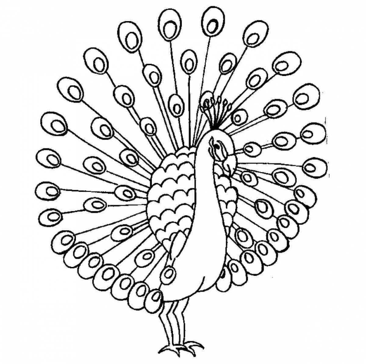 Amazing coloring pages of firebirds for kids