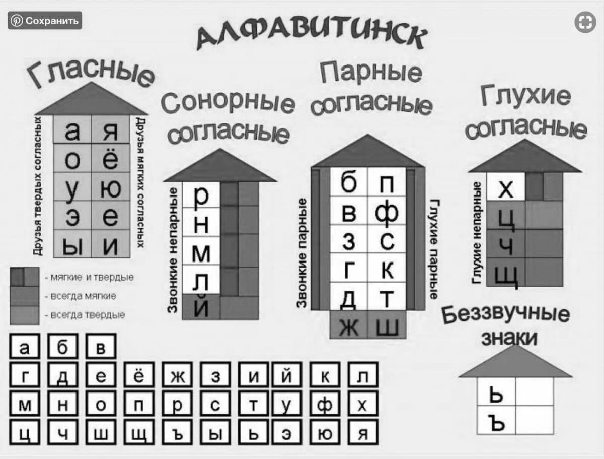 Подчеркнуть мягкие согласные зеленым карандашом