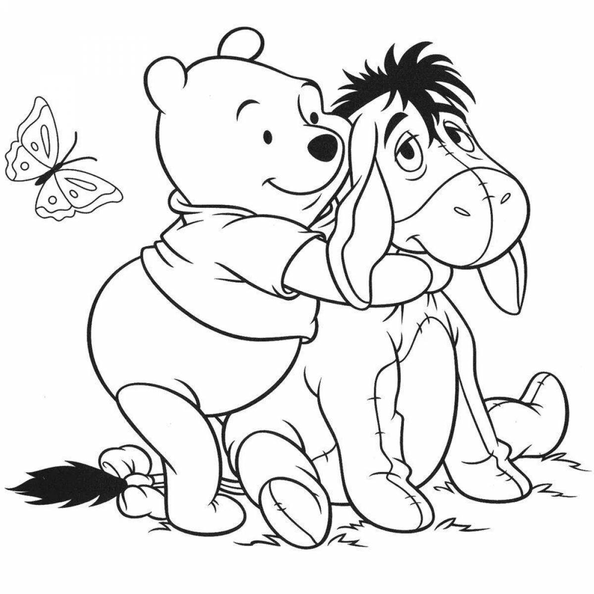 Disney coloring book for kids 6-7 years old