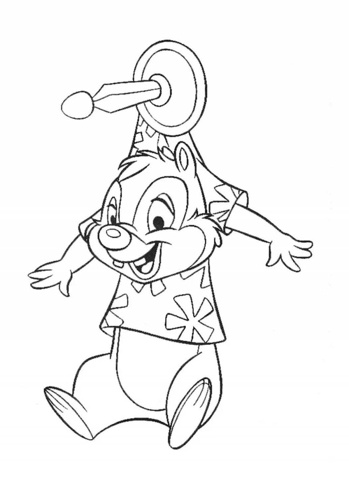 Photo Coloring amazing dale