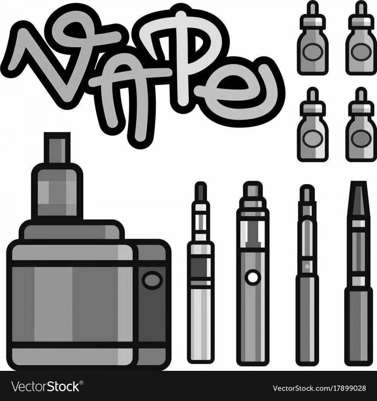 Fun coloring vapes