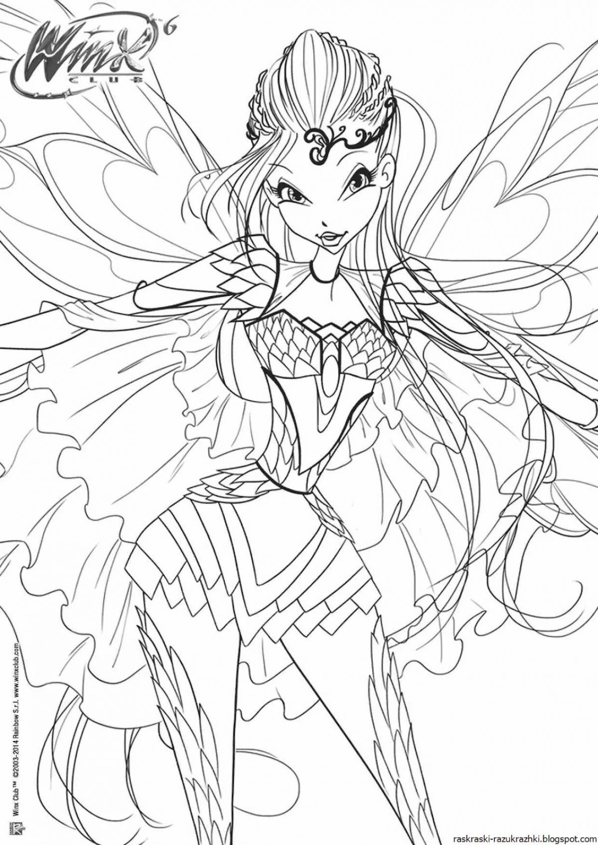 Bloomix coloring book