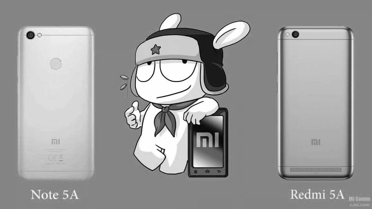Xiaomi coloring inspiration