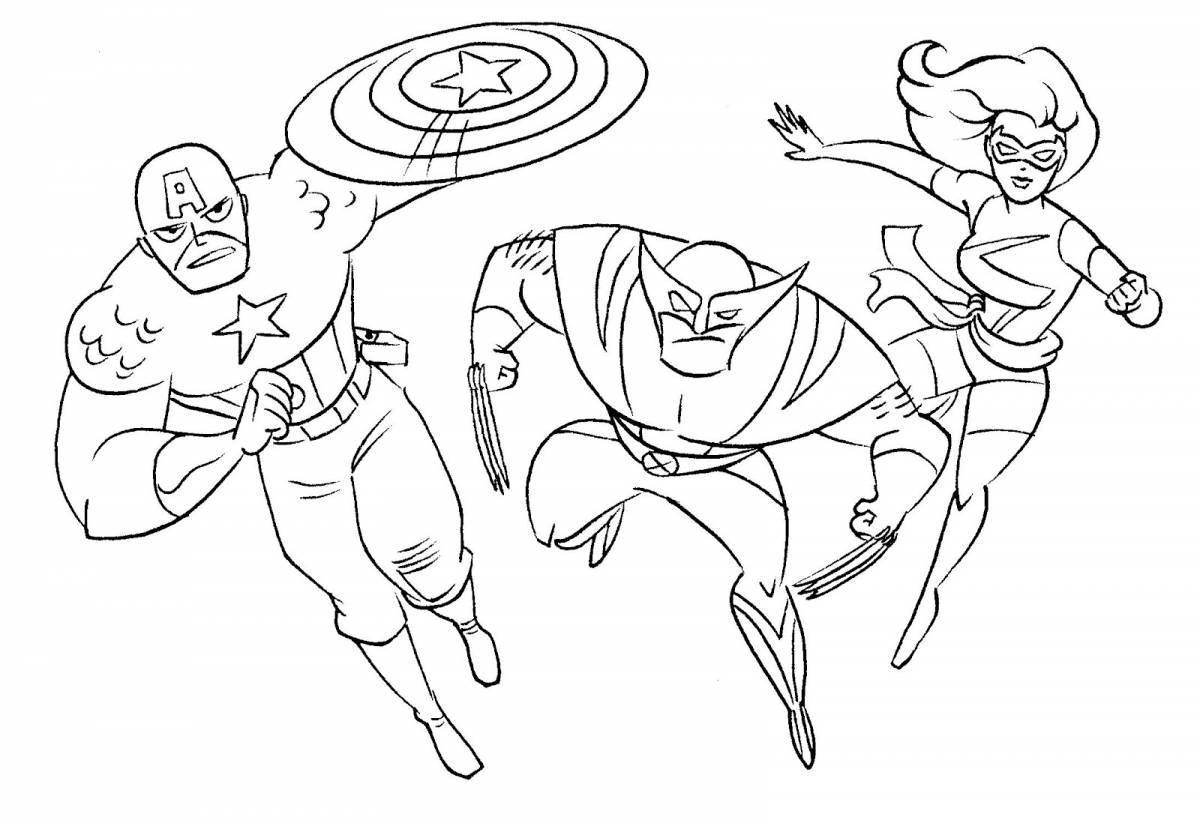 Exciting gearfighters coloring pages
