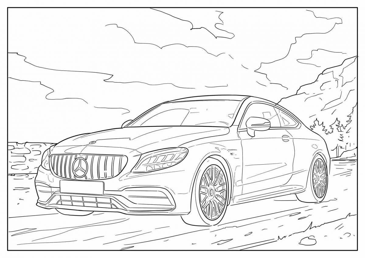 Majestic maybach coloring book