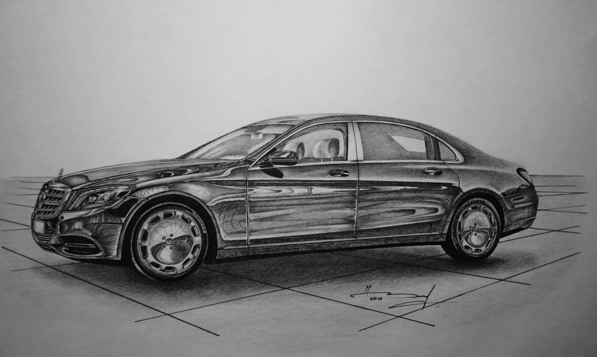 Grand Maybach coloring page