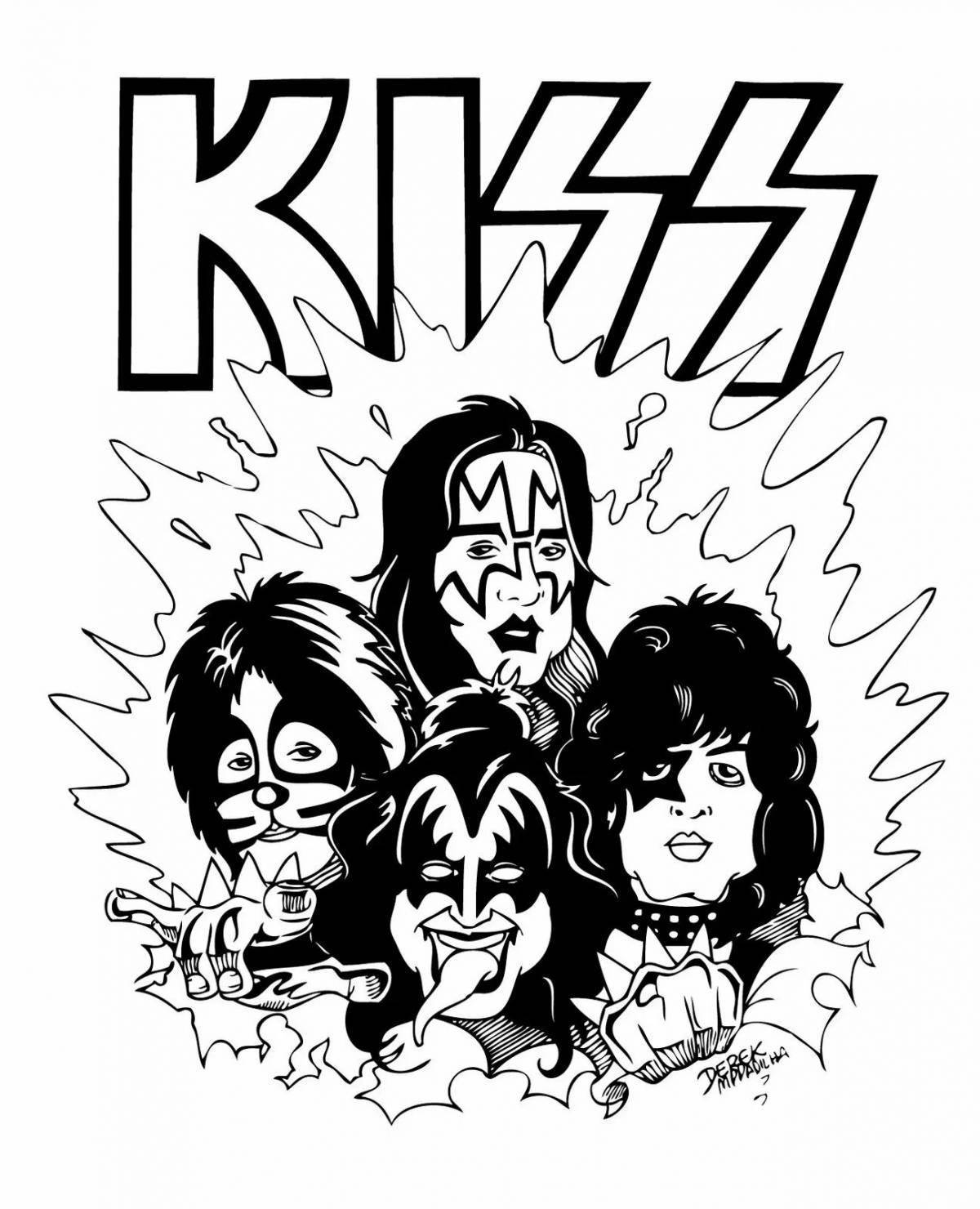 Kiss band манга фото 18