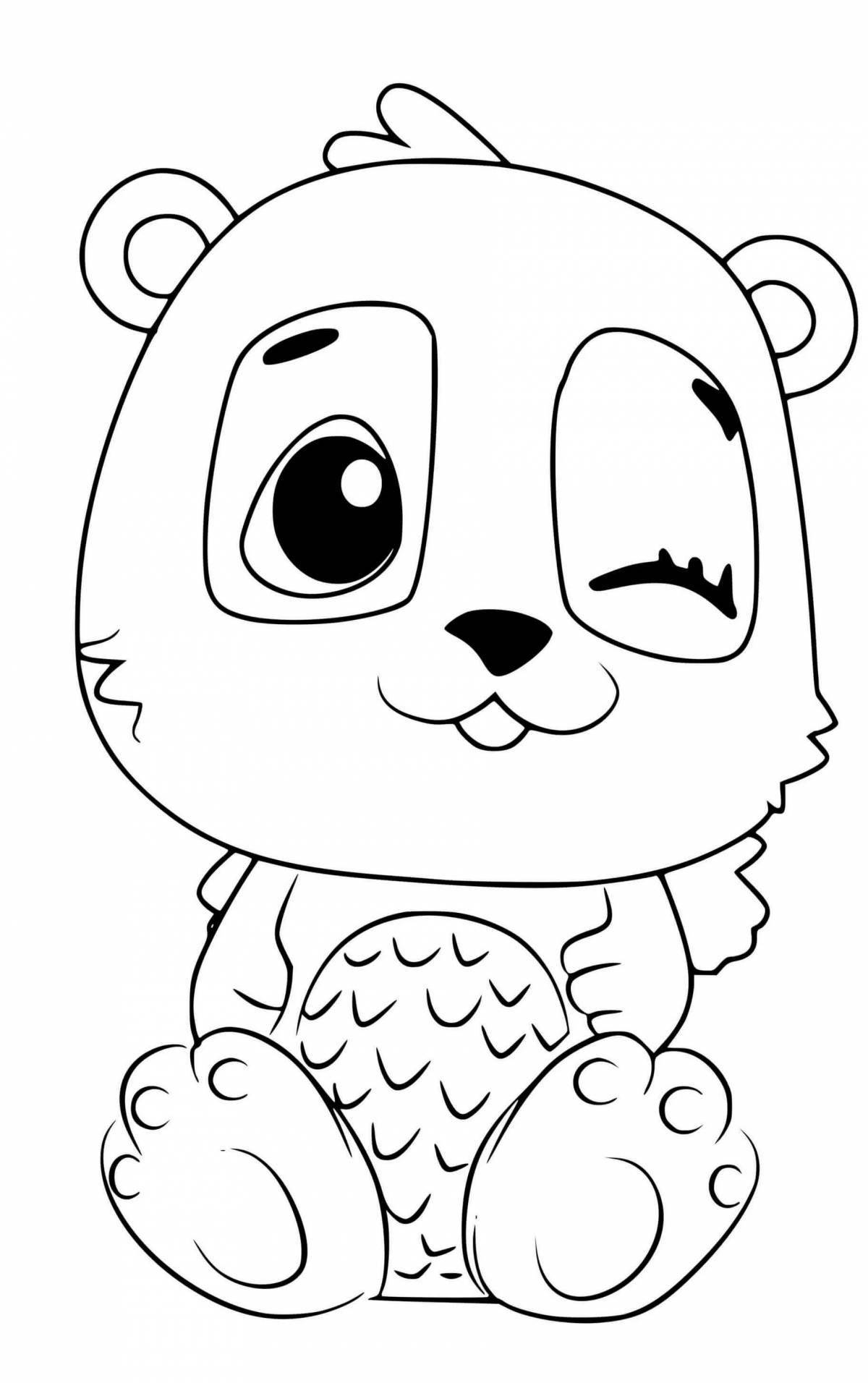 Color madness hatchimals coloring pages