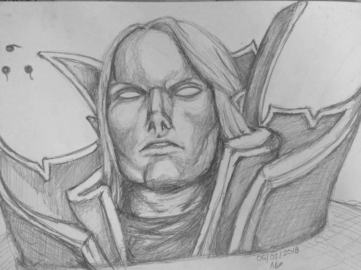 Blessed Invoker coloring page