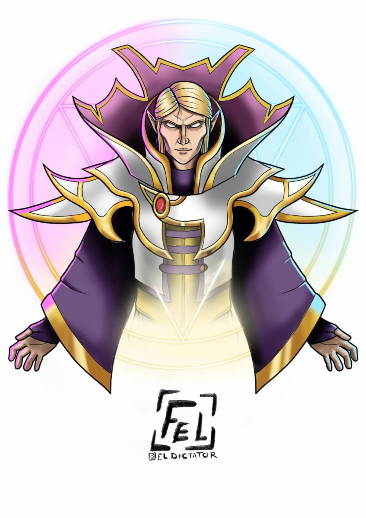 Spicy Invoker coloring page