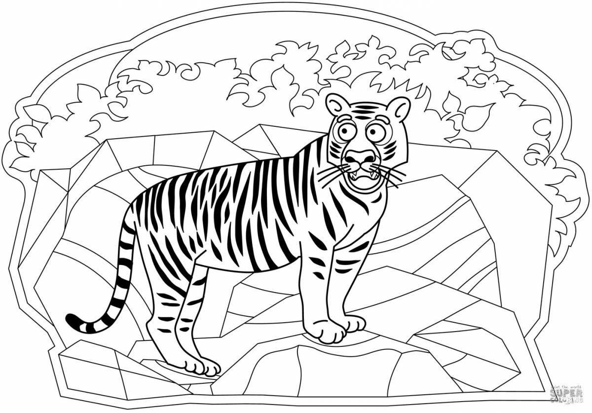 Colorful zholbarys coloring book