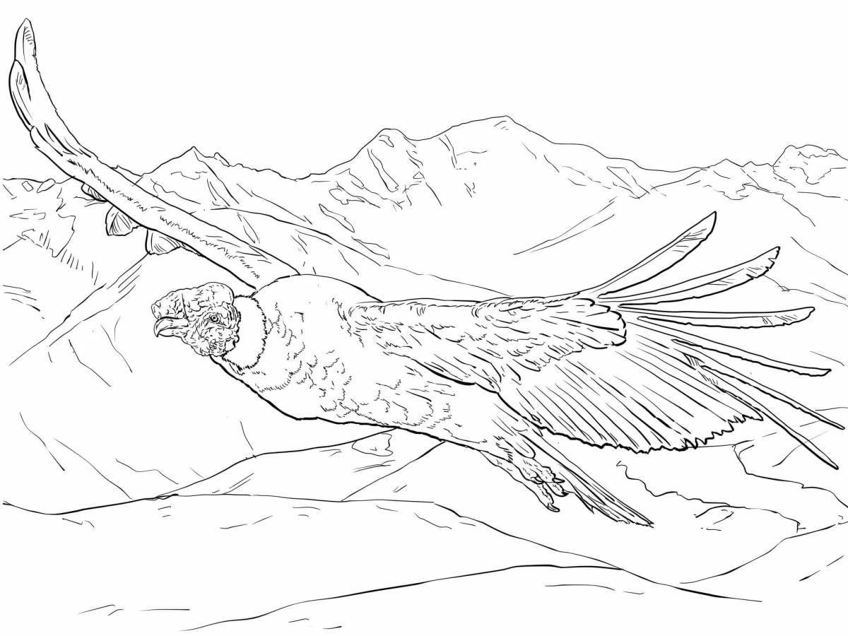 Coloring page magnificent dagestan