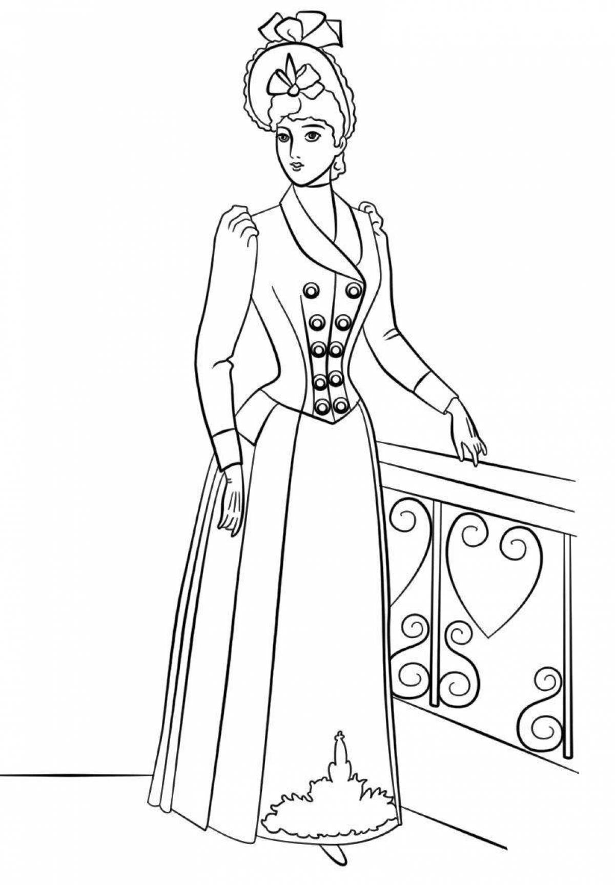 Fairytale victoria coloring book