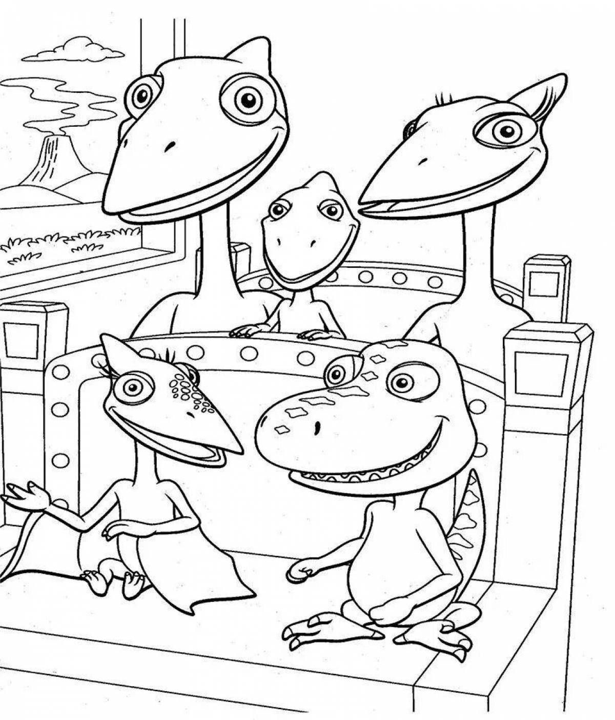 Buddy's funny coloring book