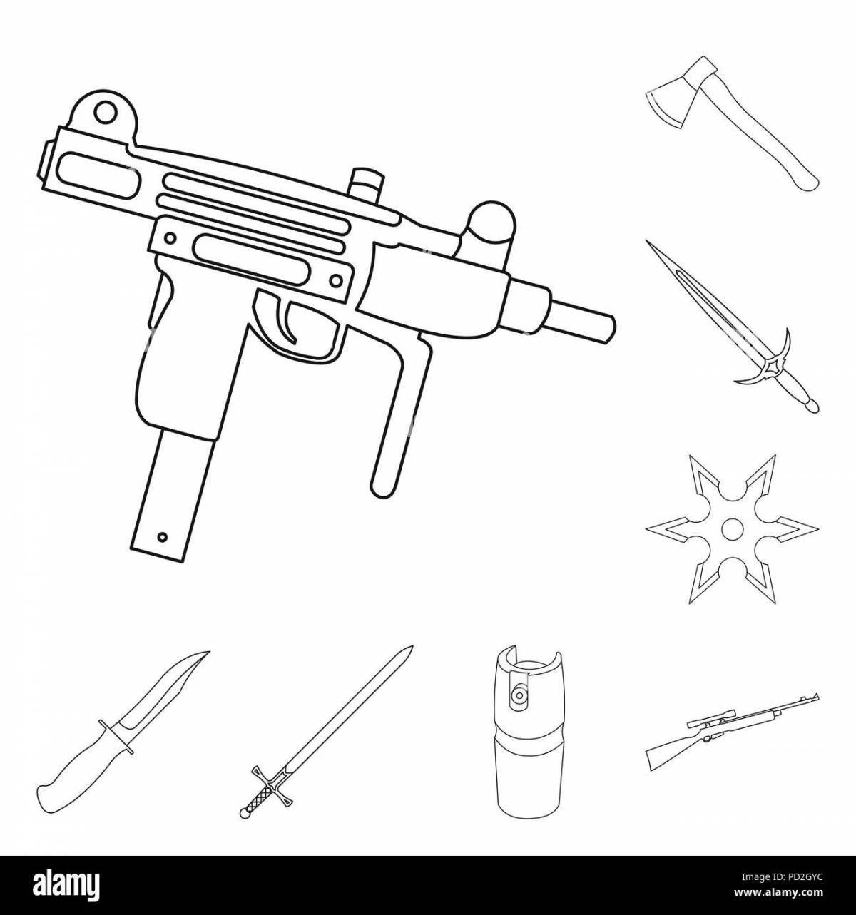 Colorful ultrasonic coloring