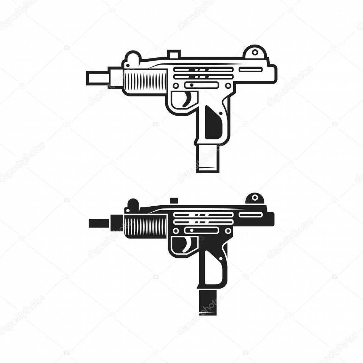 Funny ultrasonic coloring