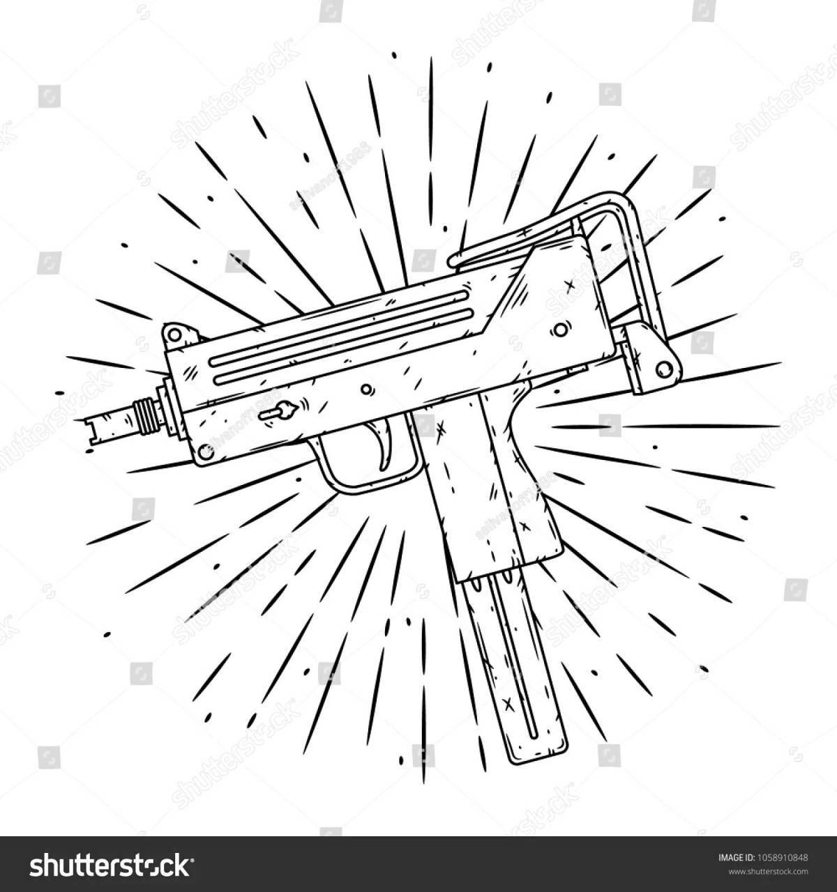 Amazing ultrasonic coloring