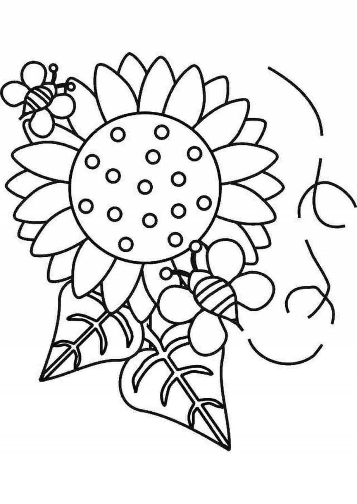 Charming kunbagis coloring book