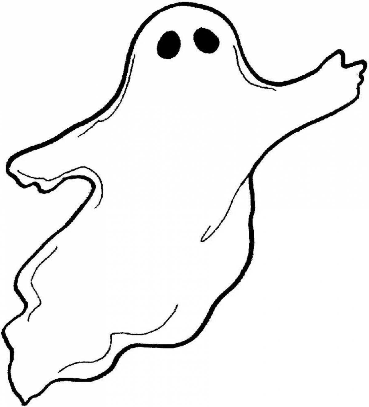 Spectral ghost coloring