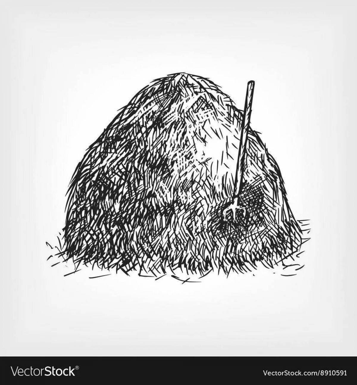 Photo Colourful coloring straw