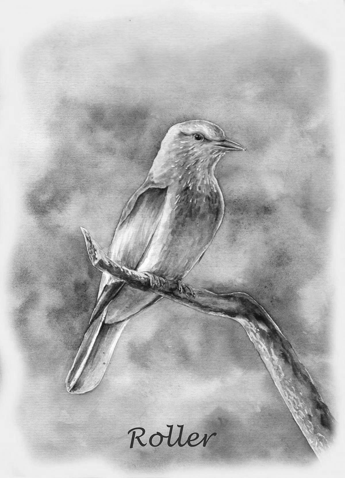 Coloring shining roller