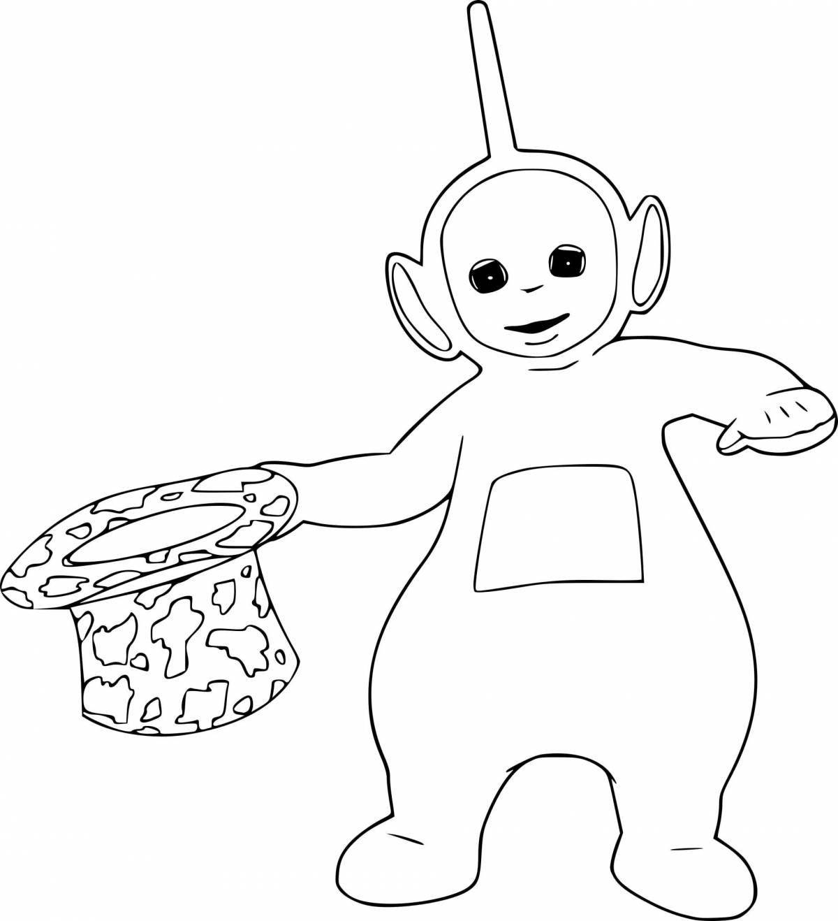 Slender-tubbies awesome coloring pages