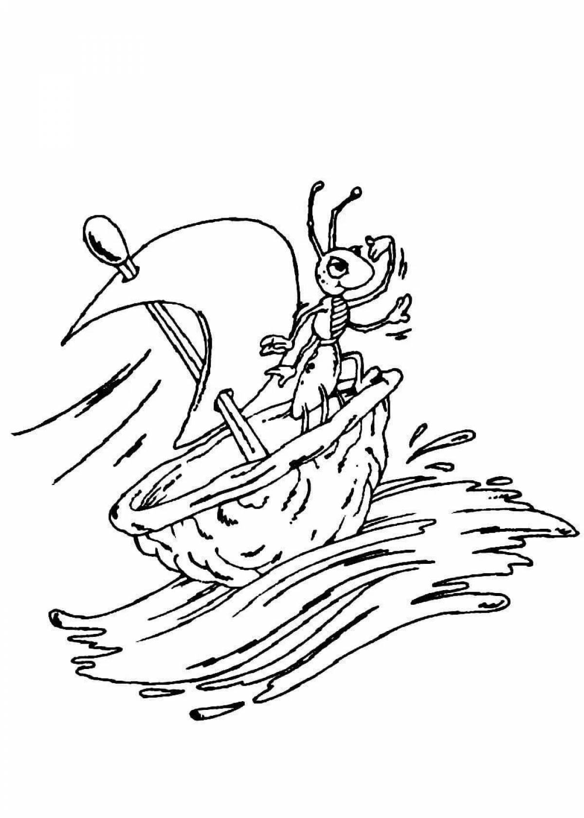 Красочная раскраска сутеев