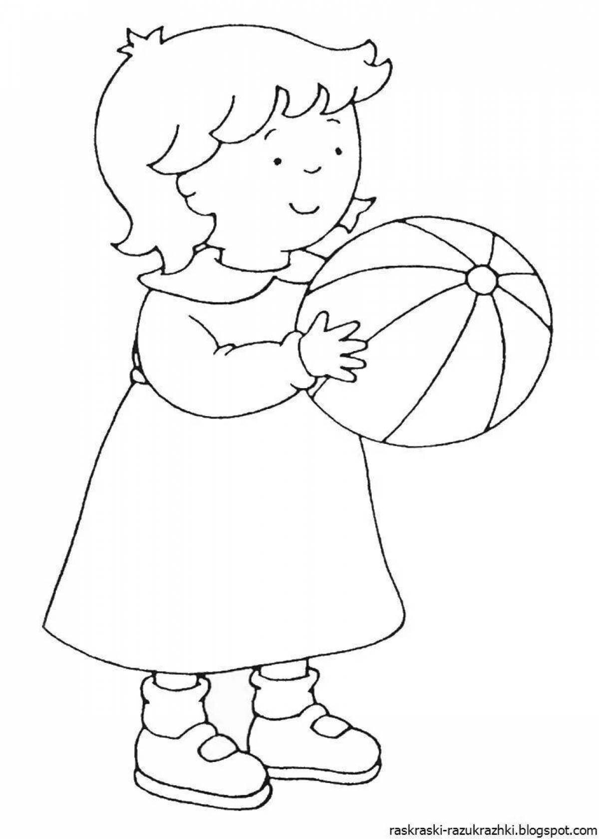 Sister amazing coloring book