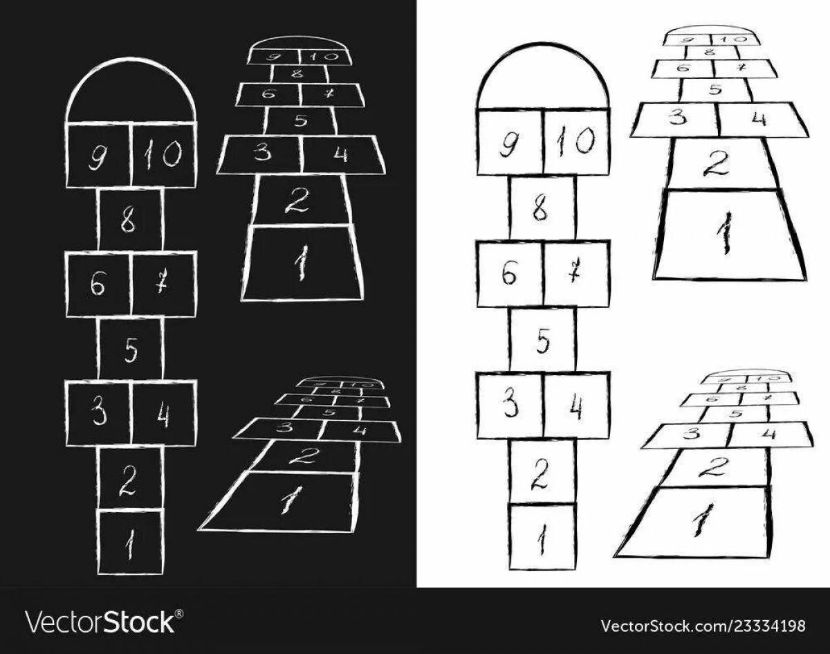 Refreshing classic coloring book